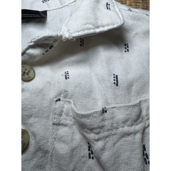 Volcom Baby Boys Outfit Set 12M – White Button-Up Shirt & Shorts Matching Set - Picture 7 of 8